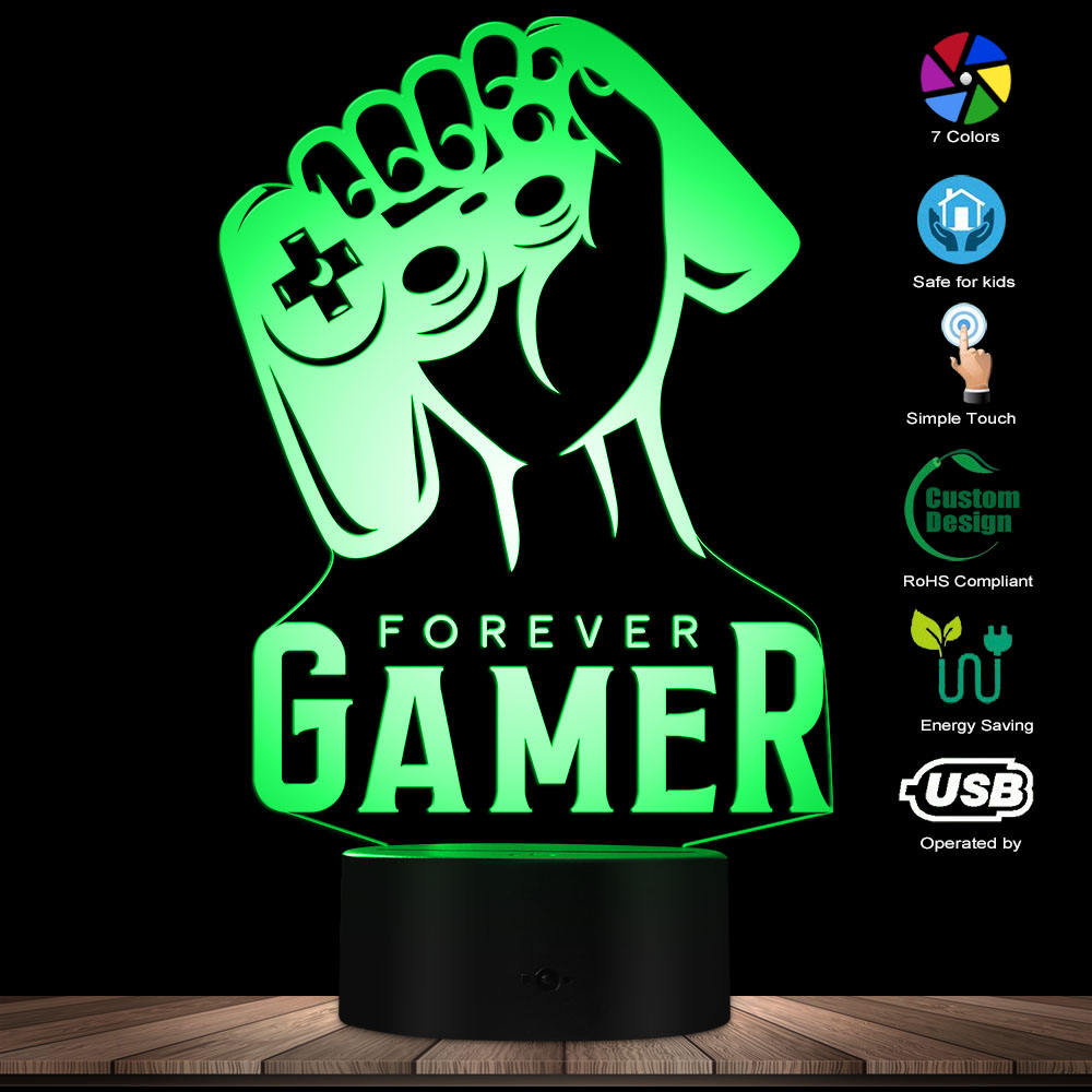 Warm Ambient LED Night Lamp