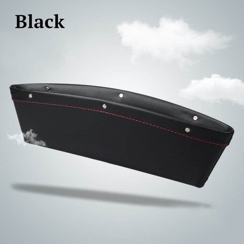 Faux-Leather Car Seat Gap Storage Organiser