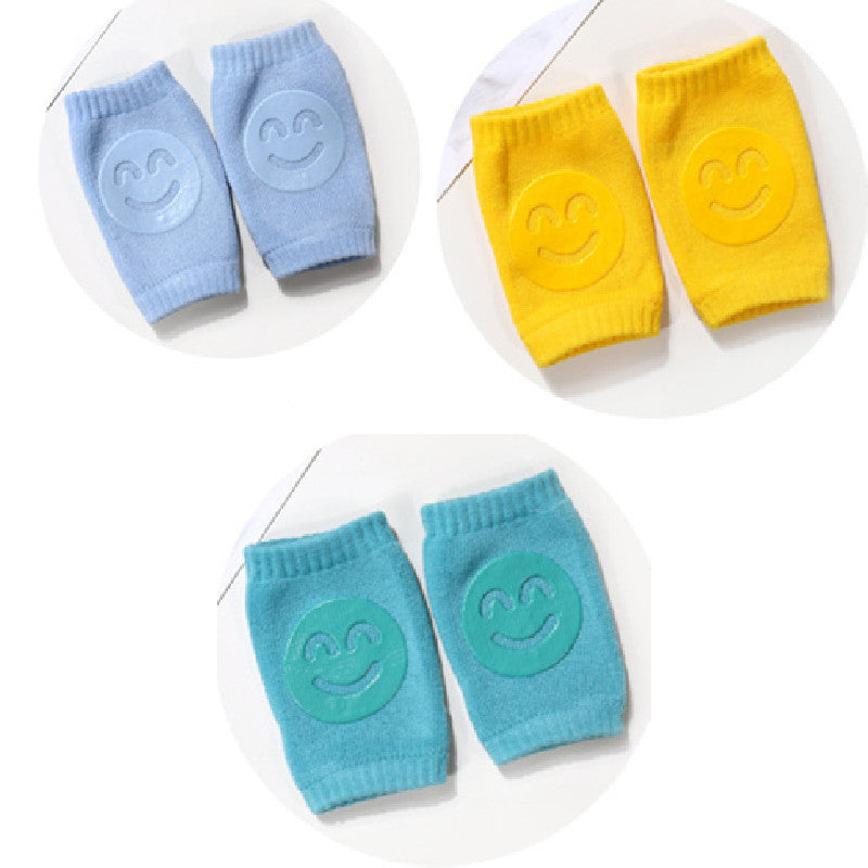 Summer Terry Baby Socks with Knee Pads