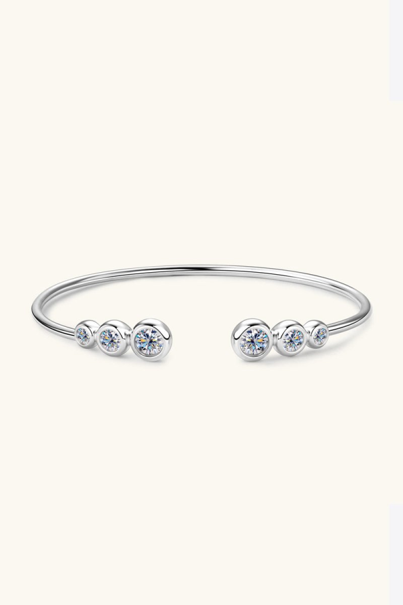 1.8 Carat Moissanite 925 Sterling Silver Bracelet - Wow Store