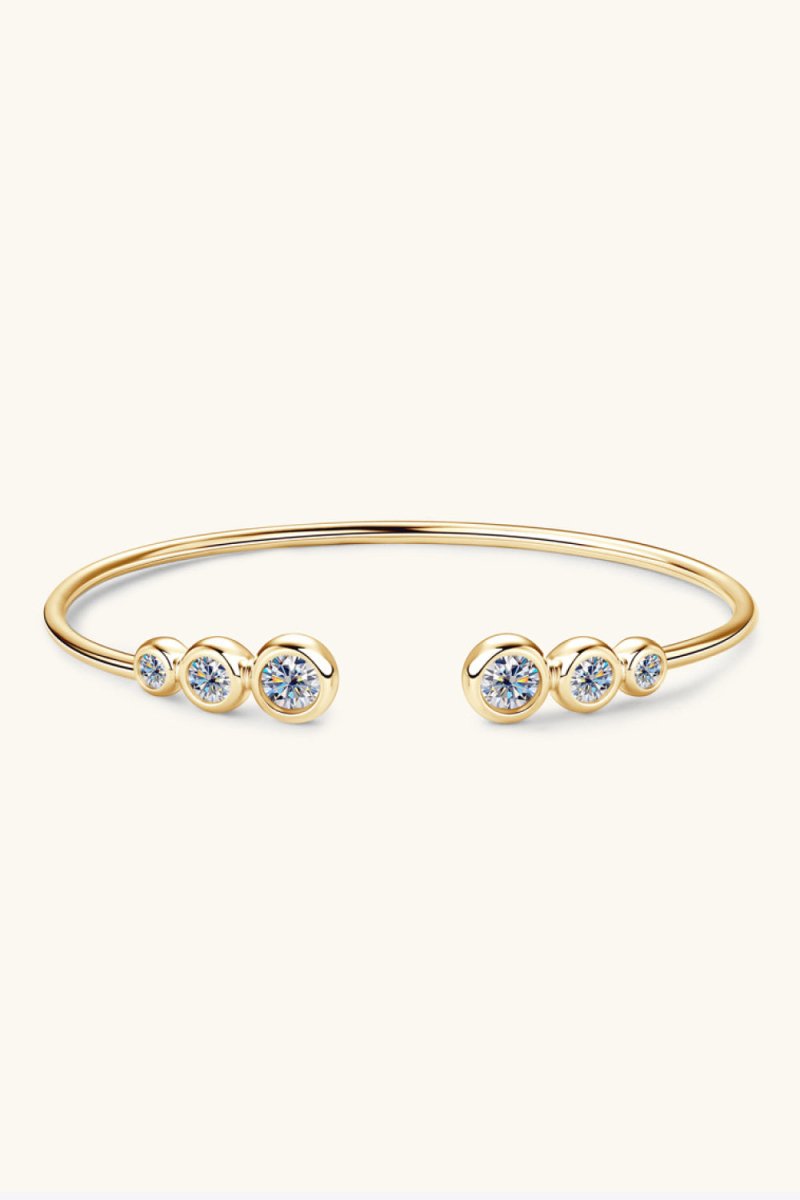 1.8 Carat Moissanite 925 Sterling Silver Bracelet - Wow Store