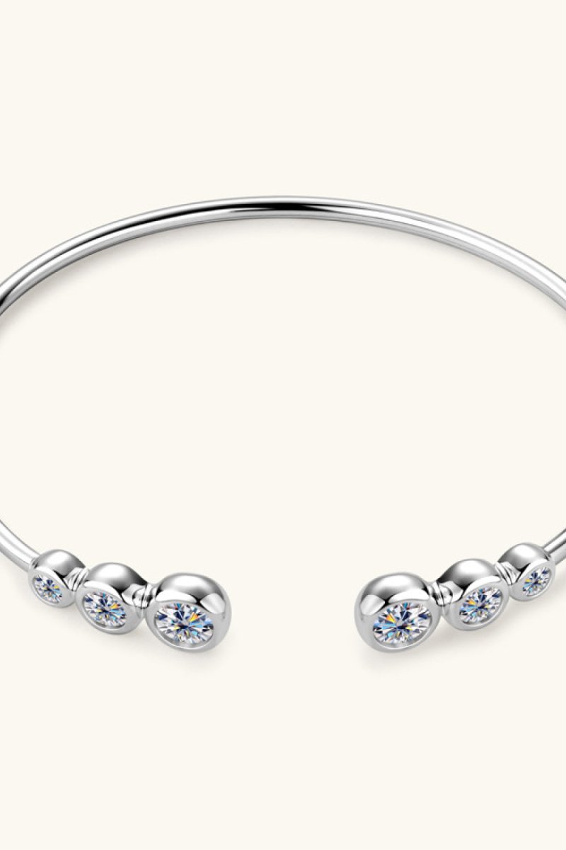 1.8 Carat Moissanite 925 Sterling Silver Bracelet - Wow Store
