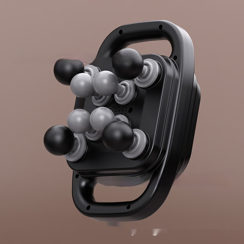 Professional 8-Head Massage Gun with Heat Therapy