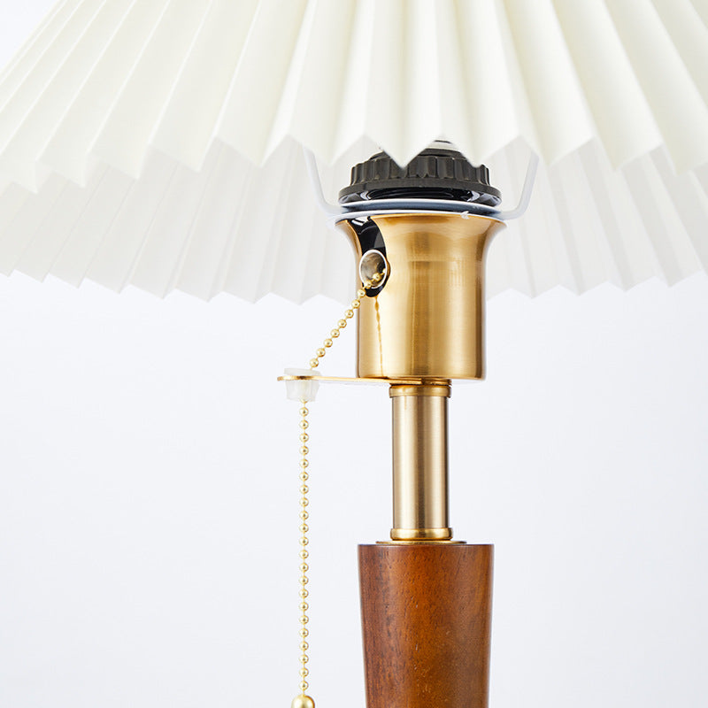 Nordic Pleated Bedside Lamp