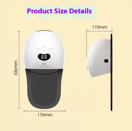 Professional UV Gel Nail Curing Lamp