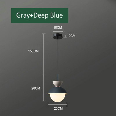 Nordic Glass Ball Pendant Lamp