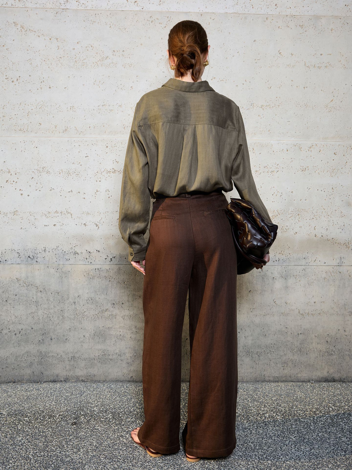 Button-Down Utility Shirt with Chest Pockets