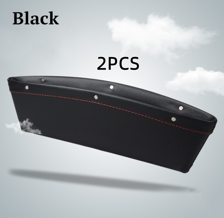 Faux-Leather Car Seat Gap Storage Organiser