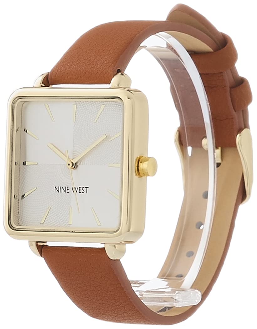 Women's Strap Watch Brown/Gold