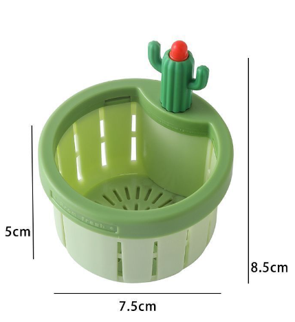 Cactus Designer Sink Strainer with Automatic Dumping Mechanism