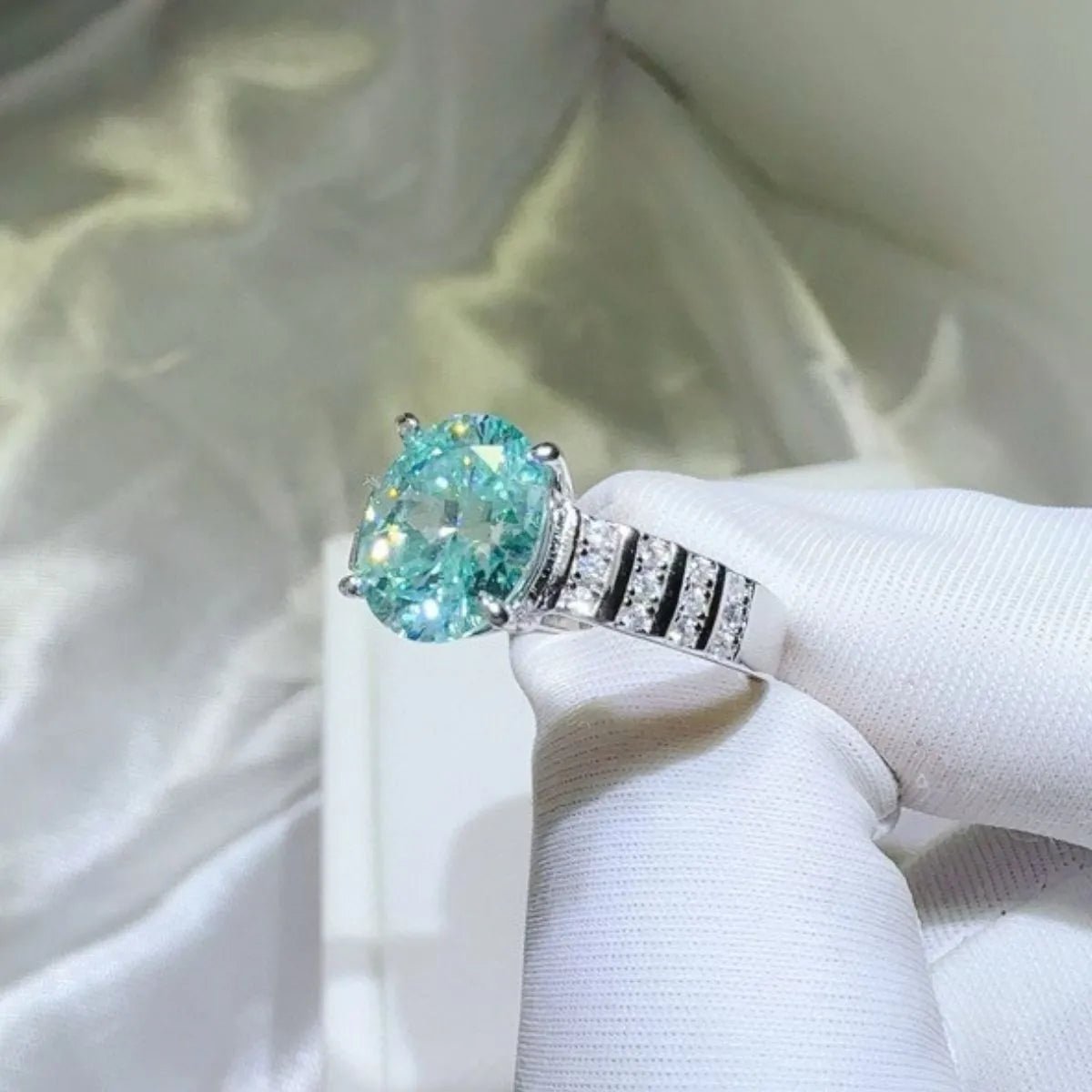 2 Carat Moissanite 925 Sterling Silver Ring - Wow Store