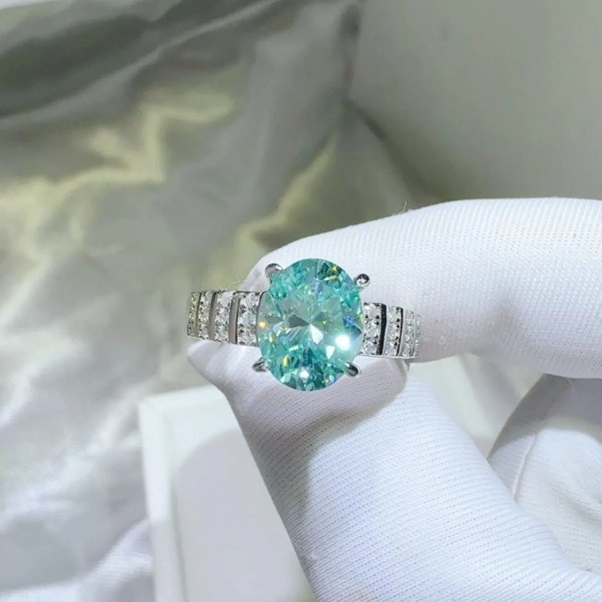 2 Carat Moissanite 925 Sterling Silver Ring - Wow Store