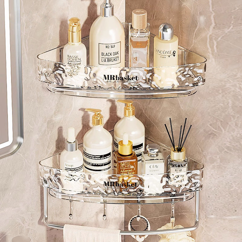 Glacier Pattern Triangular Wall Shelf