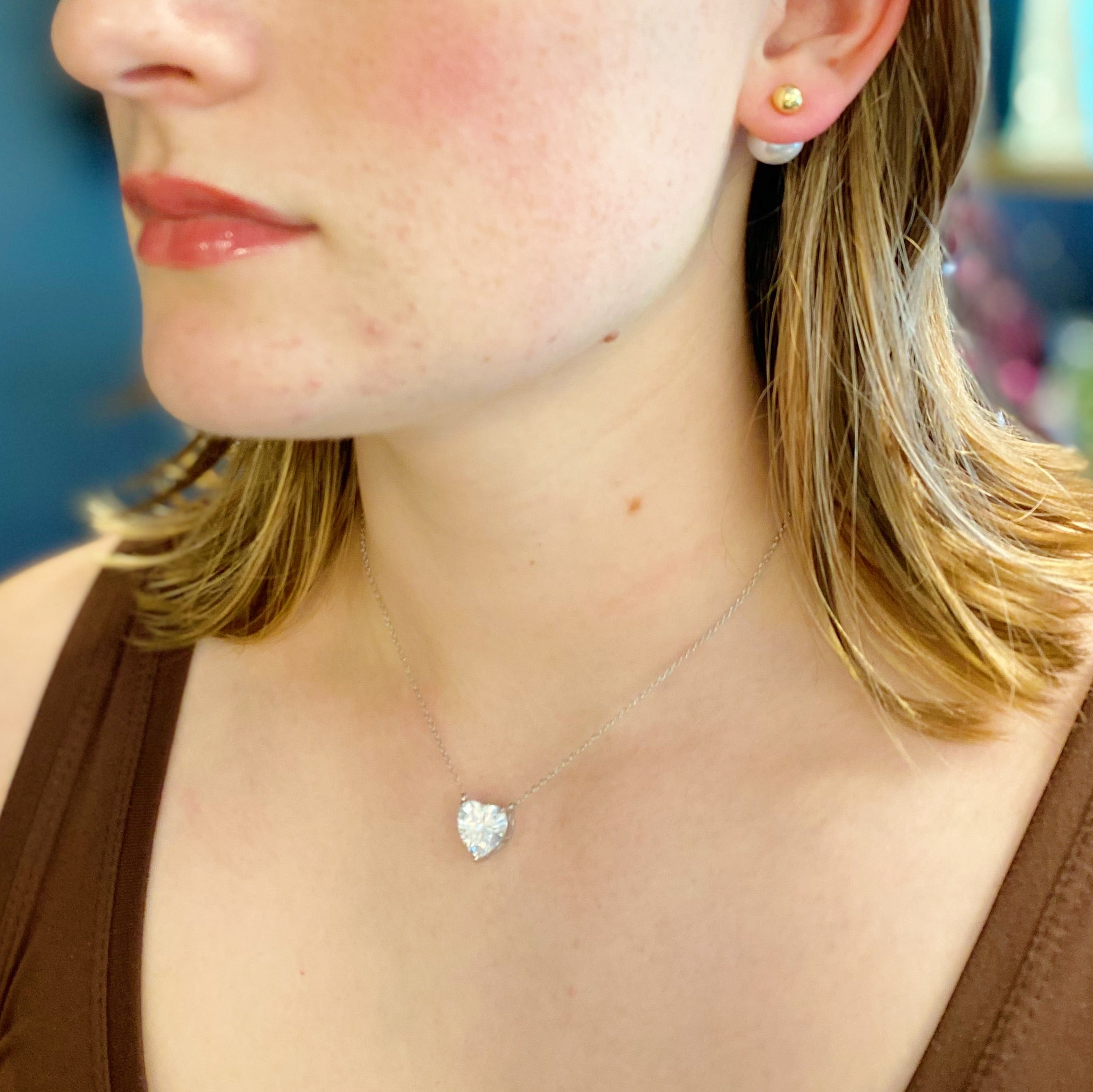 Pearl Ball Reversible Sterling Silver Earrings