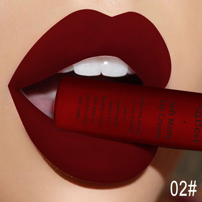 Matte Liquid Lip Gloss - Long-Lasting Non-Fading Finish