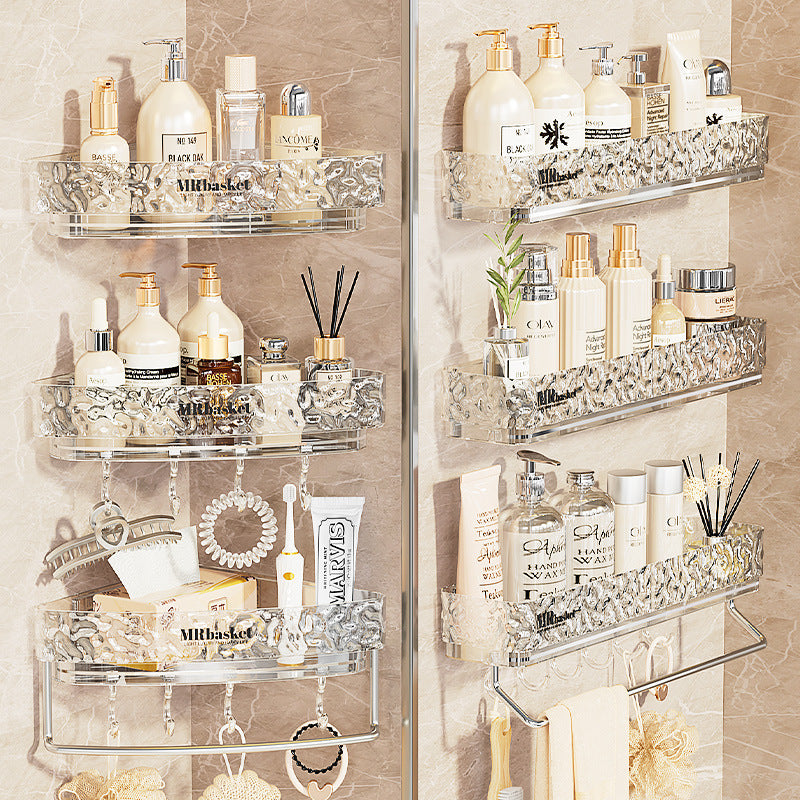Glacier Pattern Triangular Wall Shelf