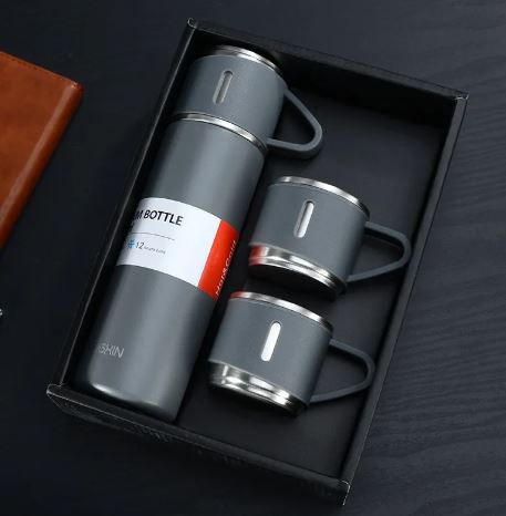 Premium Vacuum Insulated Bottle Set