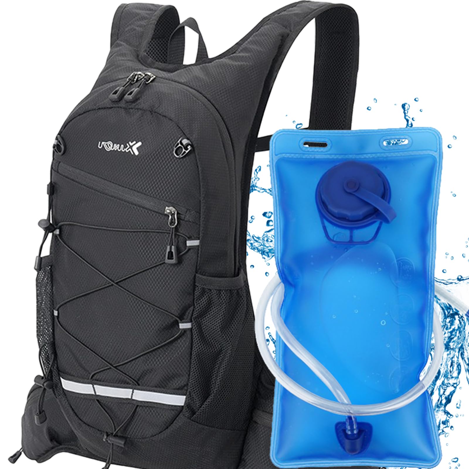Premium Hydration Backpack 18L with 2L Water Bladder
