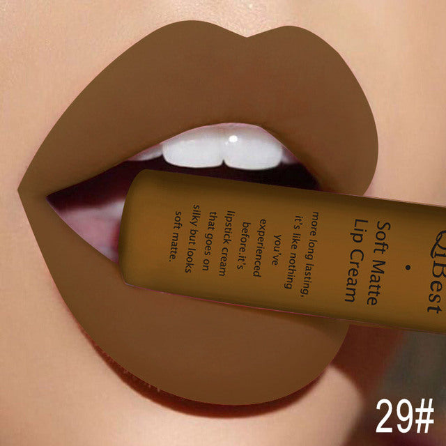 Matte Liquid Lip Gloss - Long-Lasting Non-Fading Finish