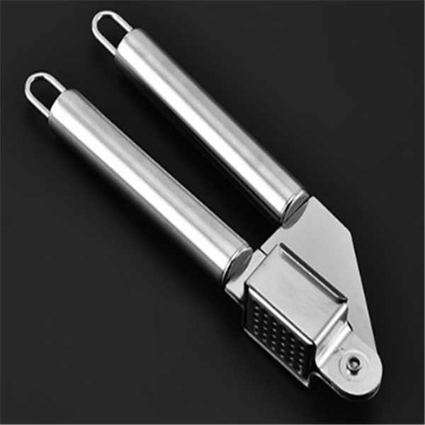 Stainless Steel Garlic Press — view 2