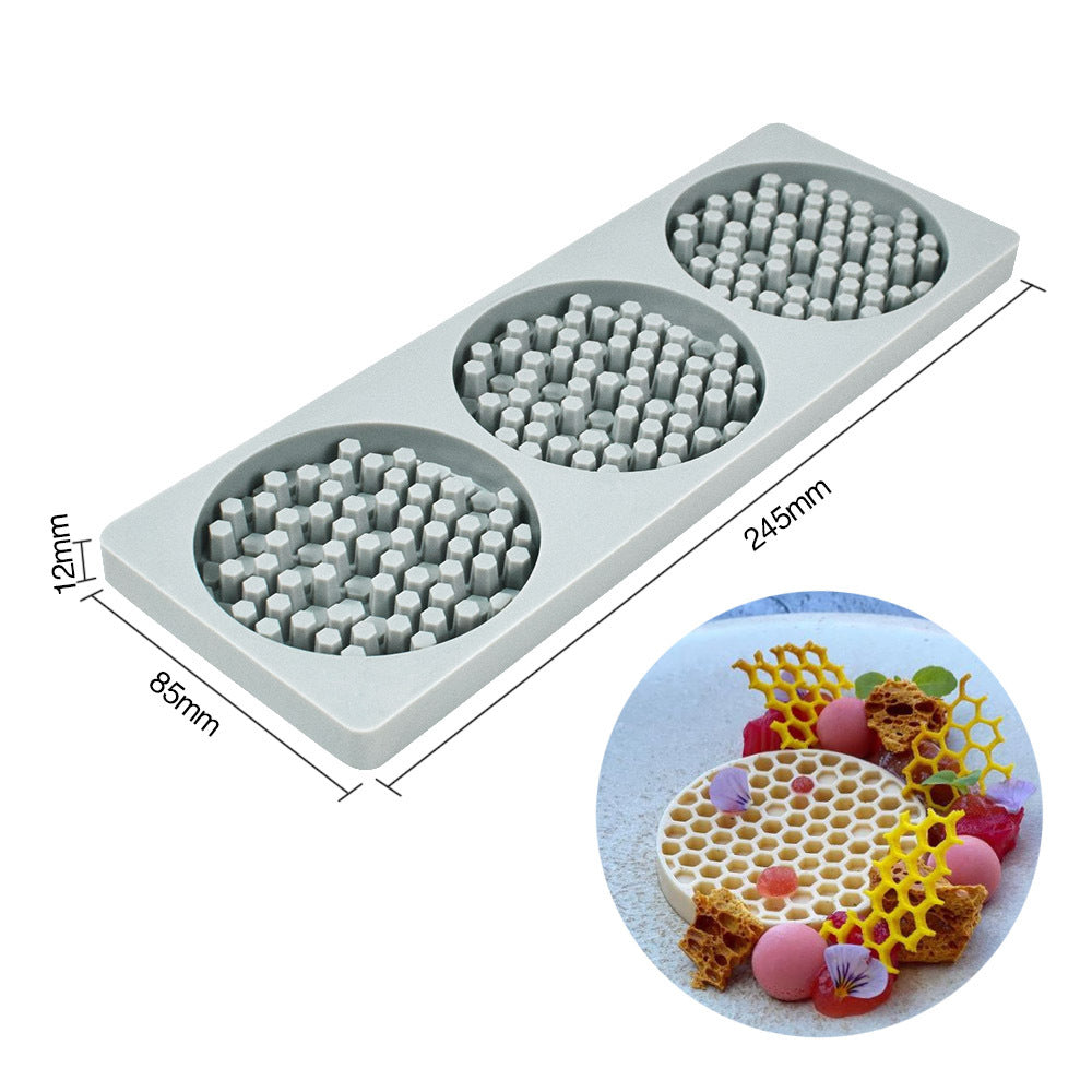 Pineapple Fruit Crisps Silicone Lace Baking Mat