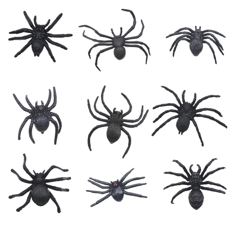Red-Eyed Spider Décor Collection - Set of 50