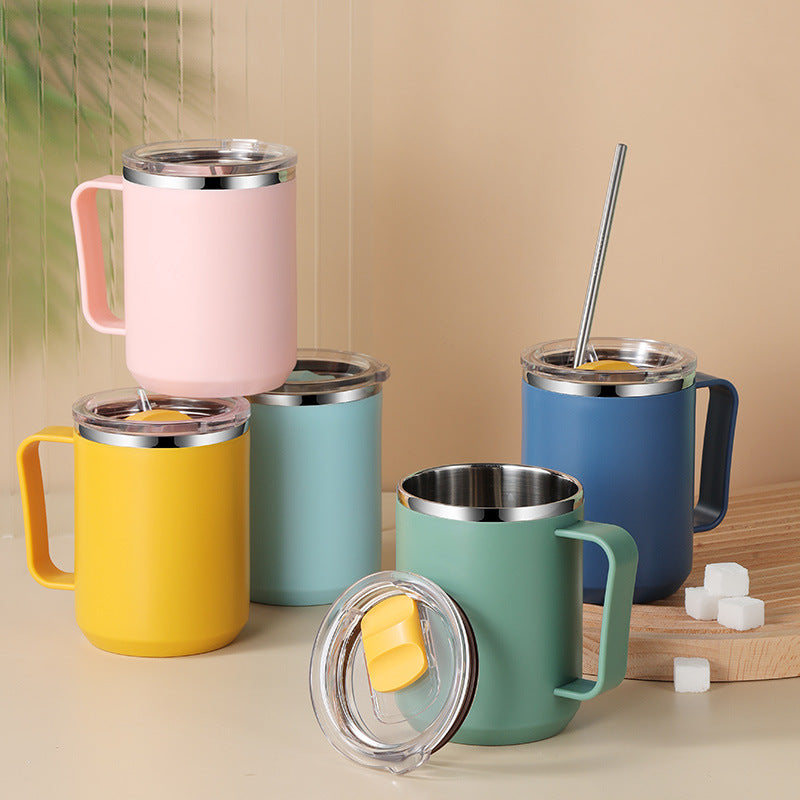 Premium Insulated Stainless Steel Mug with Handle