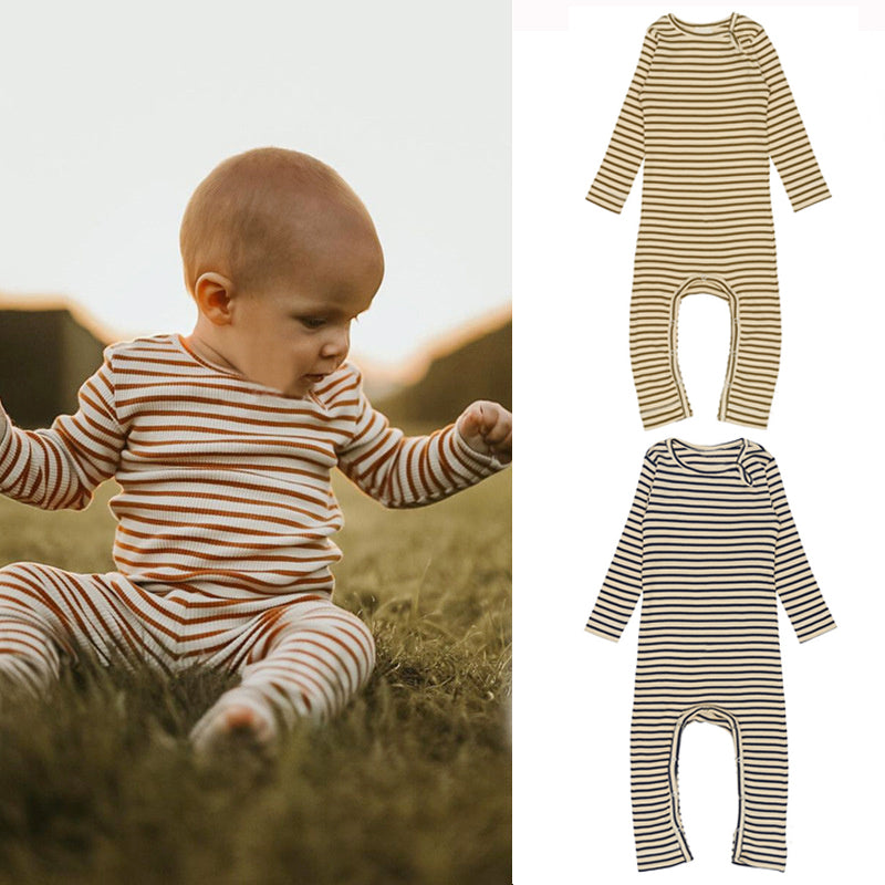 Organic Cotton Floral Baby Romper - Newborn