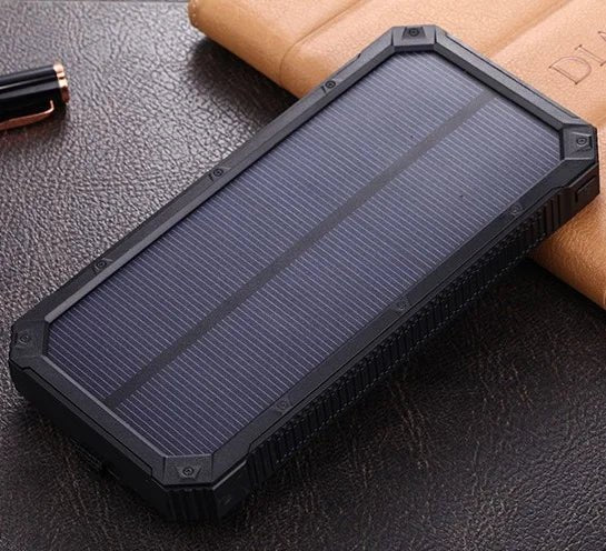 Waterproof Solar Charging Power Bank 10000mAh
