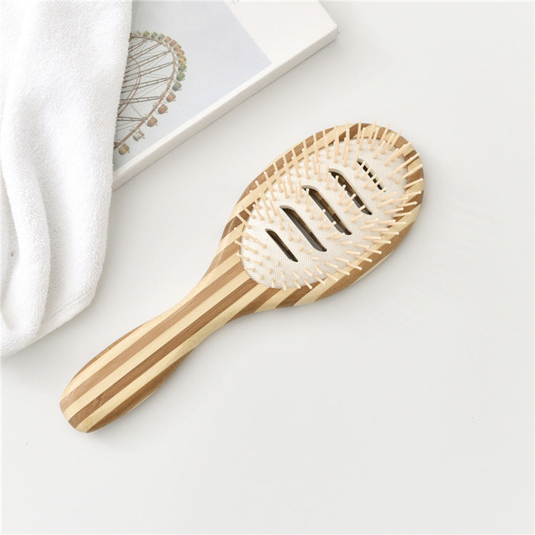 Antistatic Bamboo Massage Comb