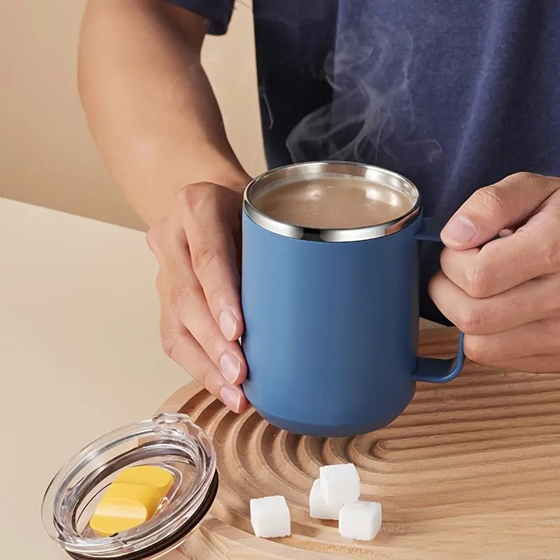 Premium Insulated Stainless Steel Mug with Handle