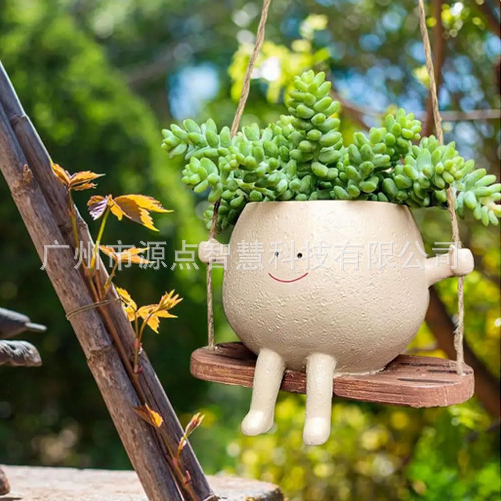 Swing Face Planter Pot