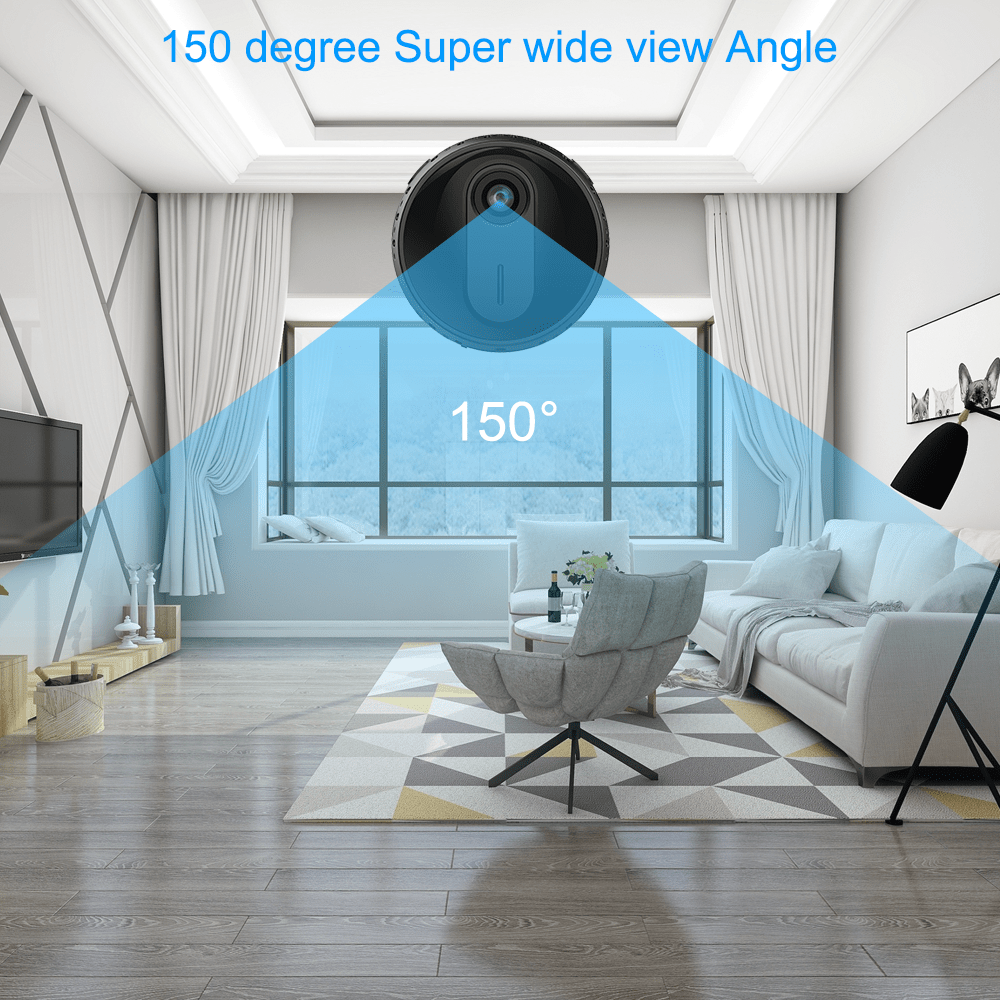 2MP 1080P HD Wifi Camera Smart Home Security Mini Camcorder - Wow Store