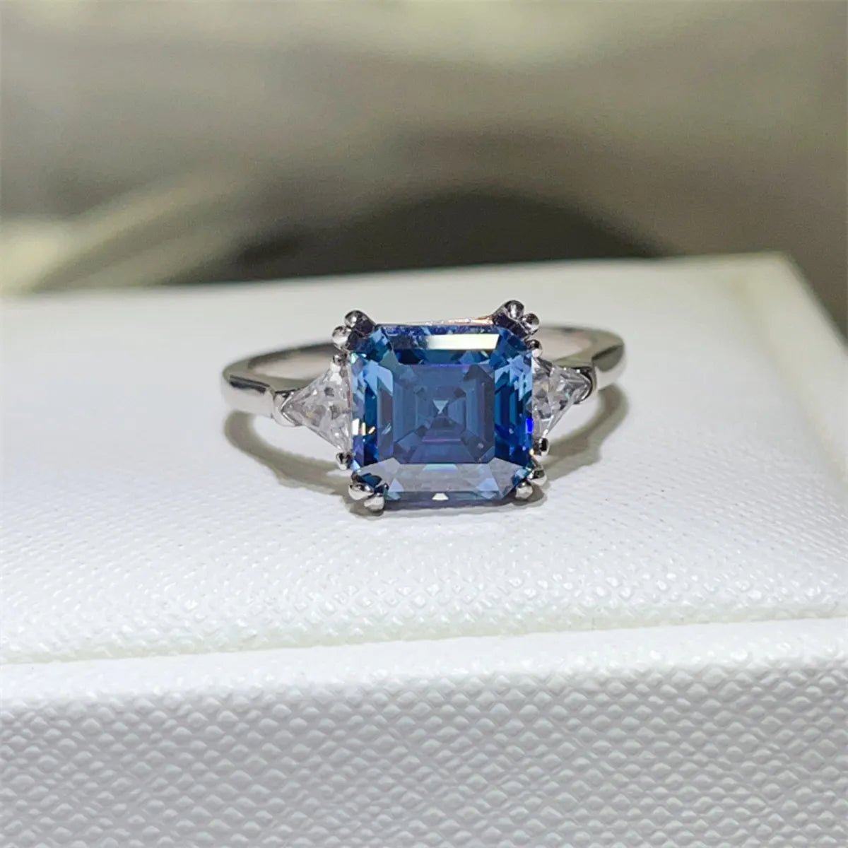 3 Carat Moissanite 925 Sterling Silver Ring - Wow Store