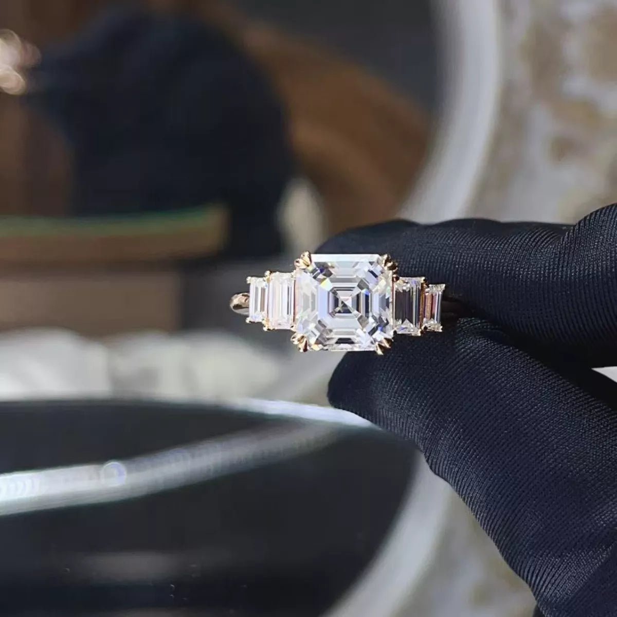 3 Carat Moissanite 925 Sterling Silver Ring - Wow Store