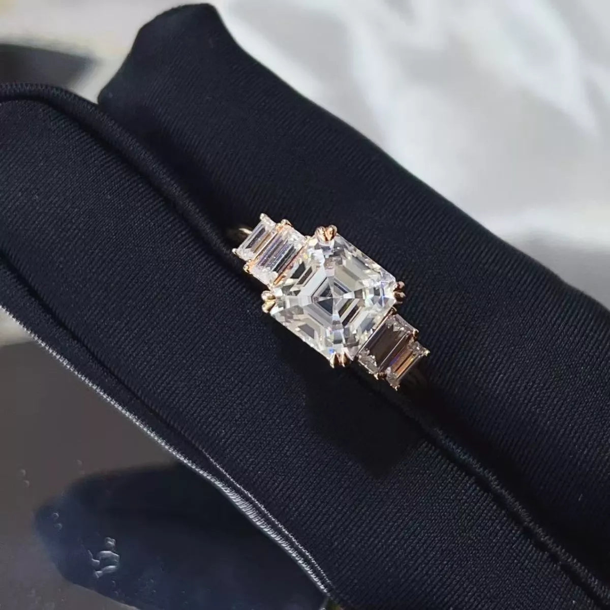 3 Carat Moissanite 925 Sterling Silver Ring - Wow Store