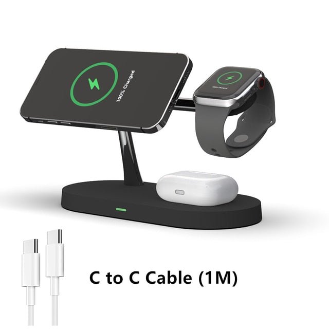 3 - in - 1 Wireless Magsafe Charger Stand - Wow Store