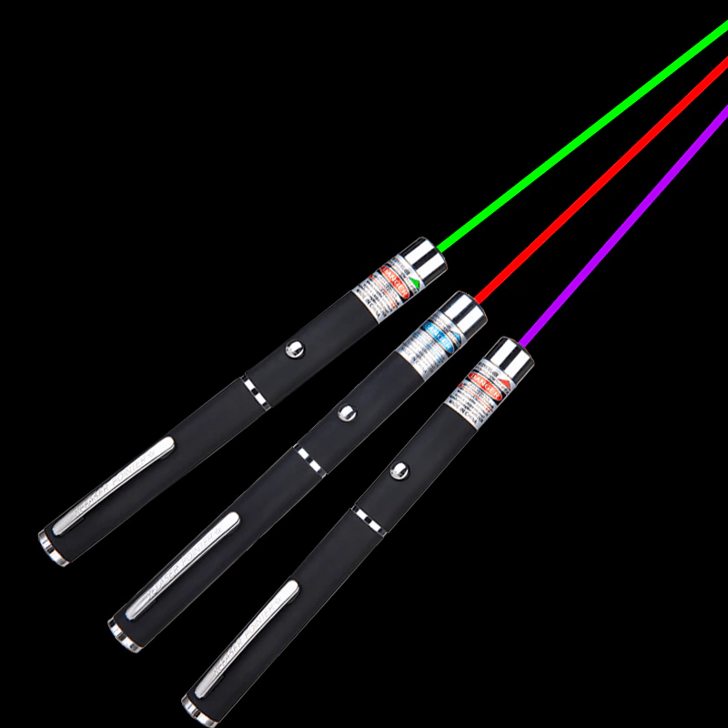 3 Packs 900Mile Laser Pointer Pen Green Blue Red Light Visible Beam - Wow Store