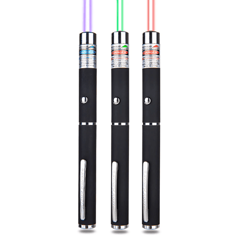 3 Packs 900Mile Laser Pointer Pen Green Blue Red Light Visible Beam - Wow Store