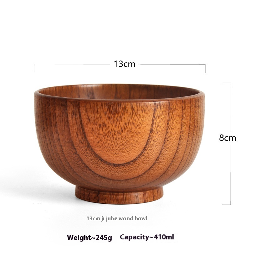 Artisan Japanese Jujube Wood Bowl