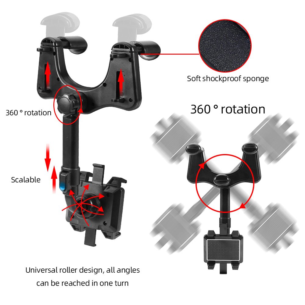 360° Rotatable Smart Phone Car Holder - Wow Store