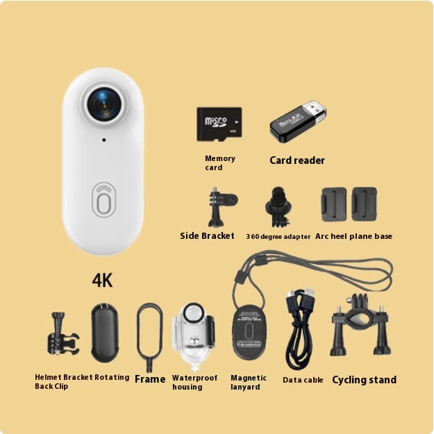Ultra-Compact 4K Waterproof Action Camera