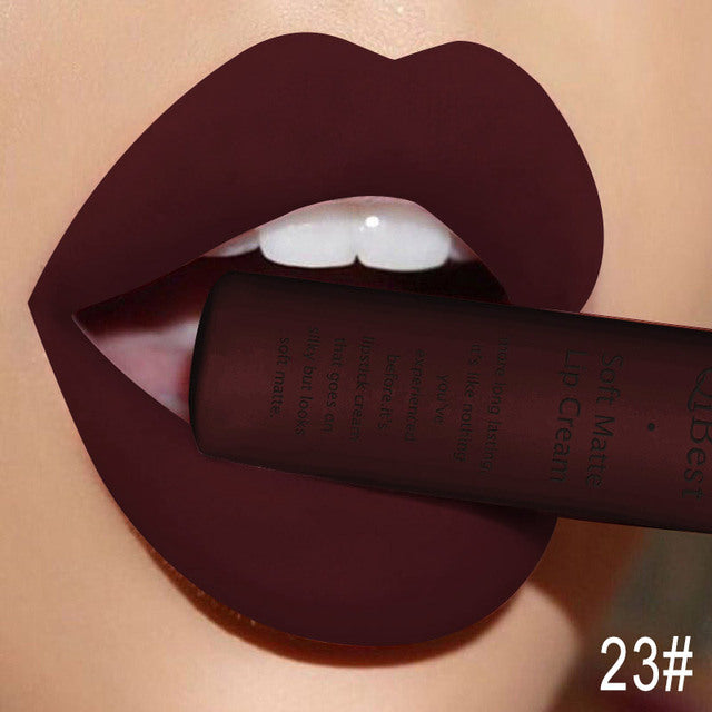 Matte Liquid Lip Gloss - Long-Lasting Non-Fading Finish