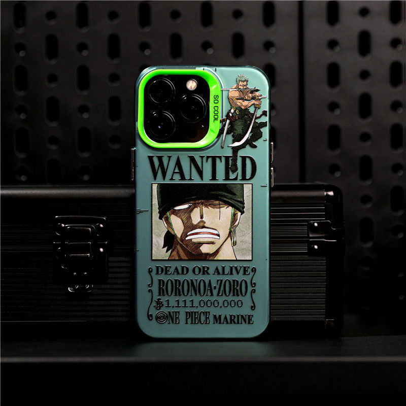 Anime-Inspired Electroplated Phone Case