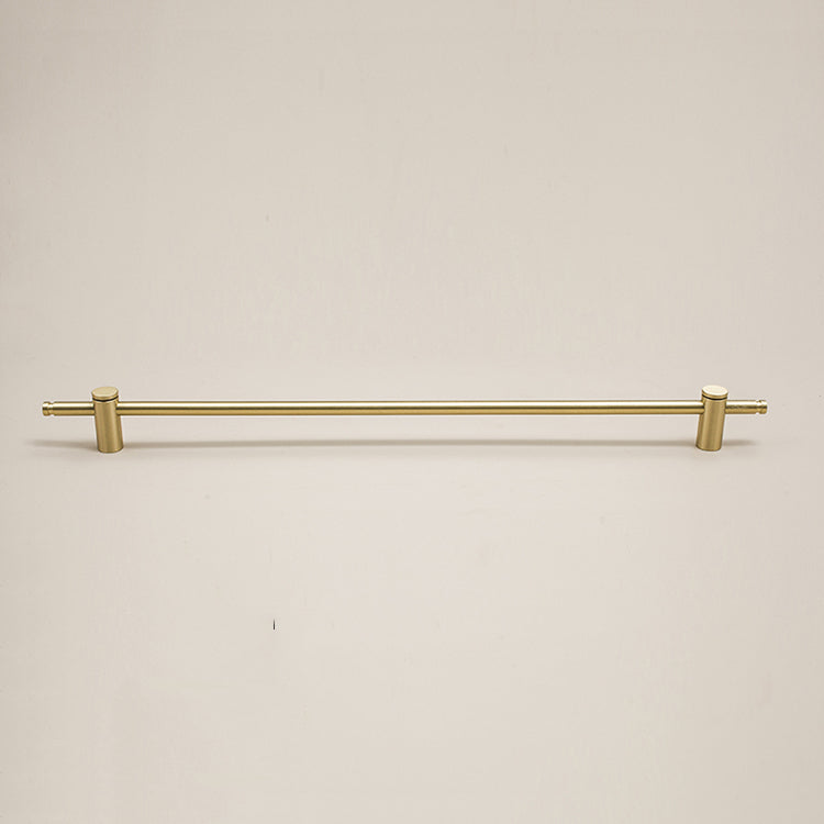 Slim Bar Cabinet Handle in Brushed Gold-Tone, 6 Lengths — view 4