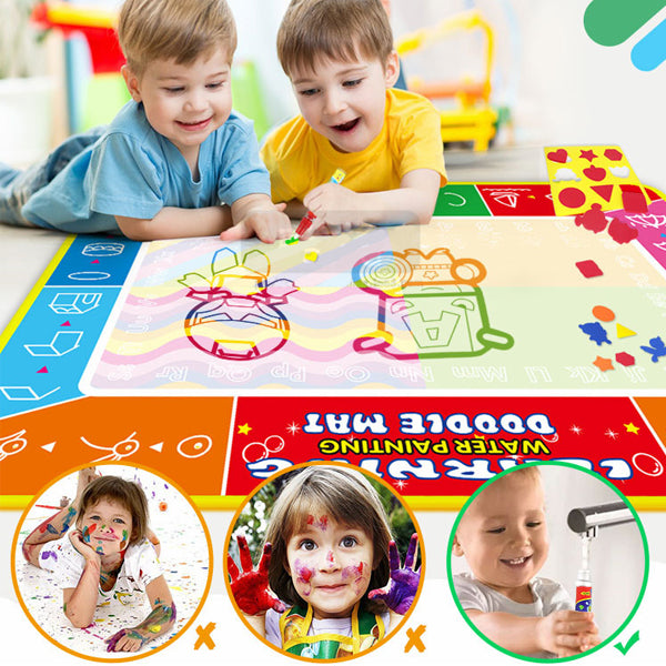 Interactive Erasable Water Color Learning Mat