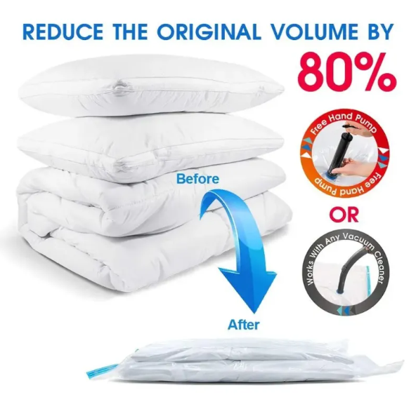 20-Piece Premium Vacuum Storage Bag Set