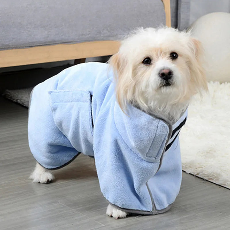 Luxury Pet Bathrobe - Fast Drying Microfiber