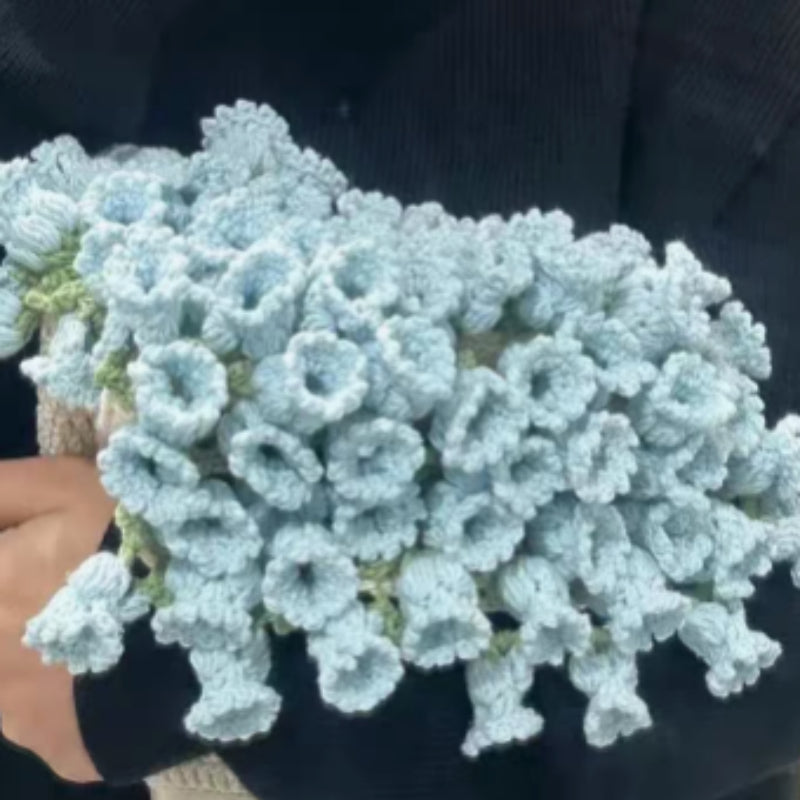 Crochet Flower Bouquet Blanket — view 2