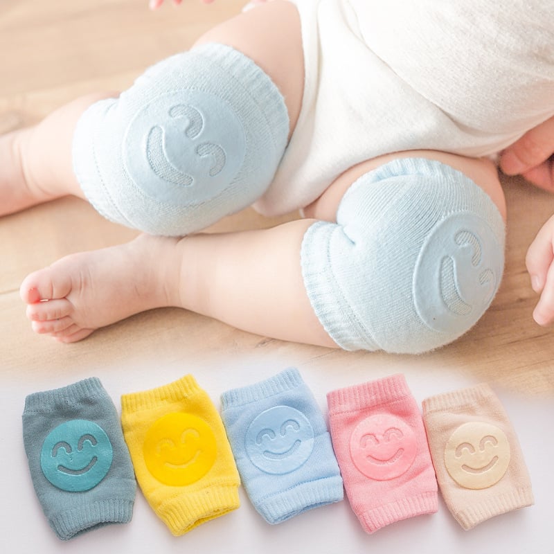 Summer Terry Baby Socks with Knee Pads